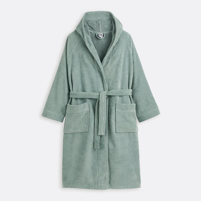 Peignoir capuche éponge velours 450 g/m2, Trizie - LA REDOUTE INTERIEURS