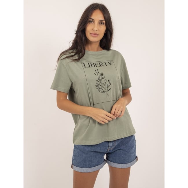 T-shirt Col Rond Fenomen - DONA LISA