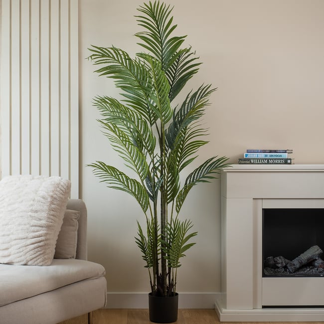 180cm Real Touch Pearl Palm Tree, beige, SO'HOME