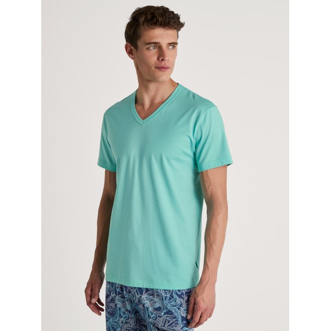 T-Shirt manches courtes Coton RMX SLEEP TIME OFF - CALIDA