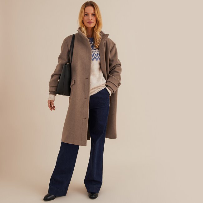 Mid thigh winter coats discount