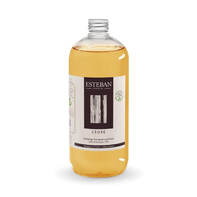 Parfum d'intérieur - Recharge pour bouquet parfumé Cèdre 1L Couleur transparent <span itemprop=