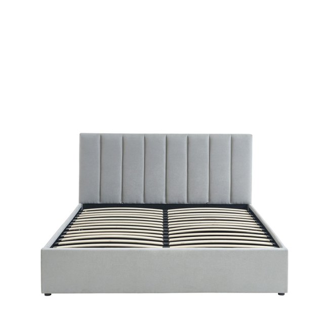 Lit coffre matelassé en tissu 160x200cm- BILLIE - DRAWER