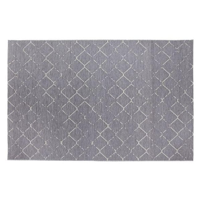 Tapis 160 x 230 cm BRONX Couleur gris foncé <span itemprop=