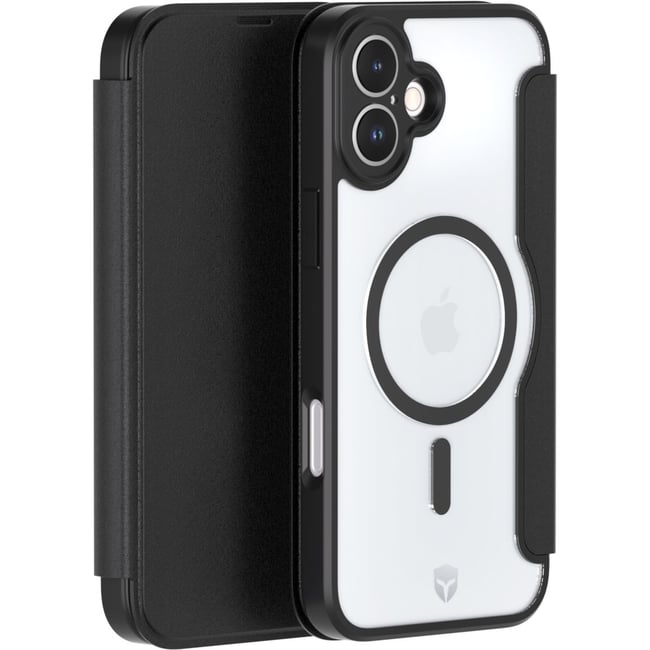 Coque étui iPhone 16 Plus MagSafe renforcé Noir - FORCE CASE
