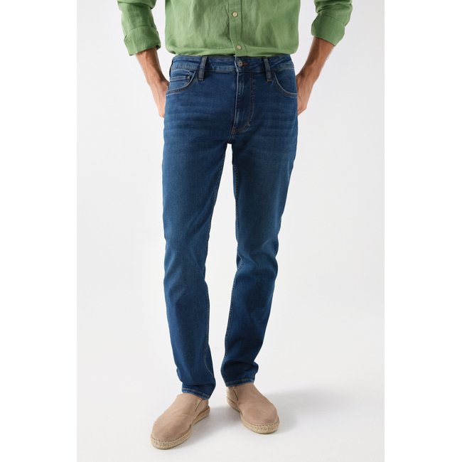 JEAN S-ACTIV REGULAR bleu vintage <span itemprop=