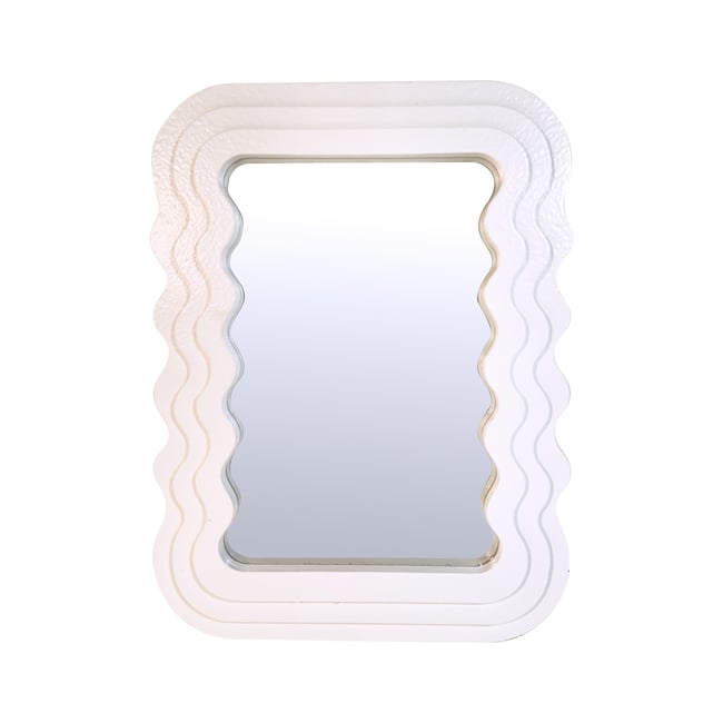 Miroir rectangulaire ondulé 29,5x40cm - EMDE