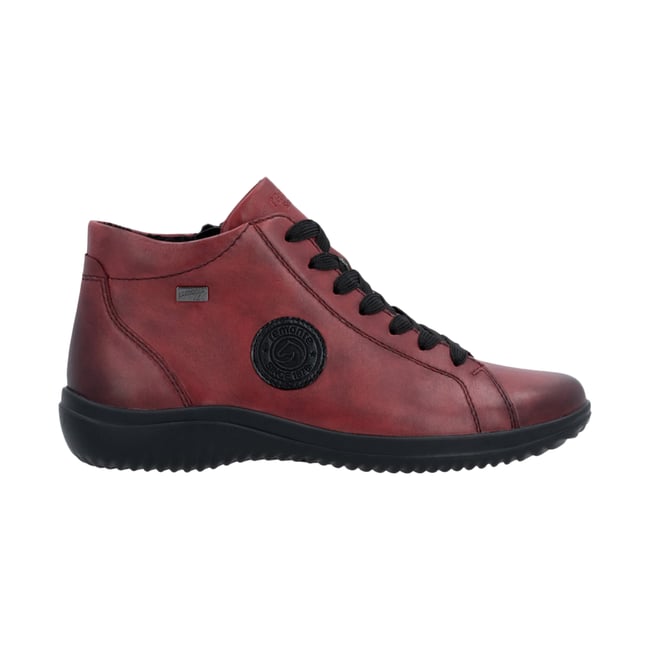 Remonte Basket Montante Femme Cuir Véritable – Confort Exceptionnel, Zip Latéral, Imperméable RemonteTex