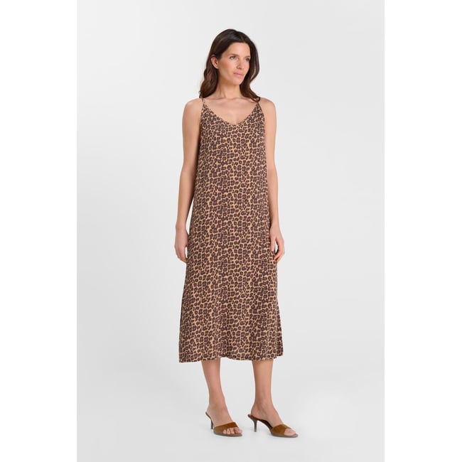 Robe longue droite ANATOLE leo <span itemprop=