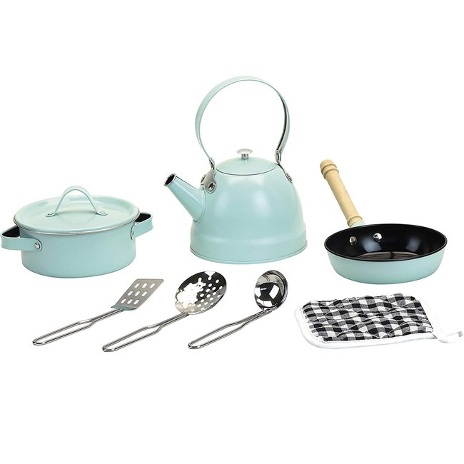 Dinette Vintage bleu <span itemprop=
