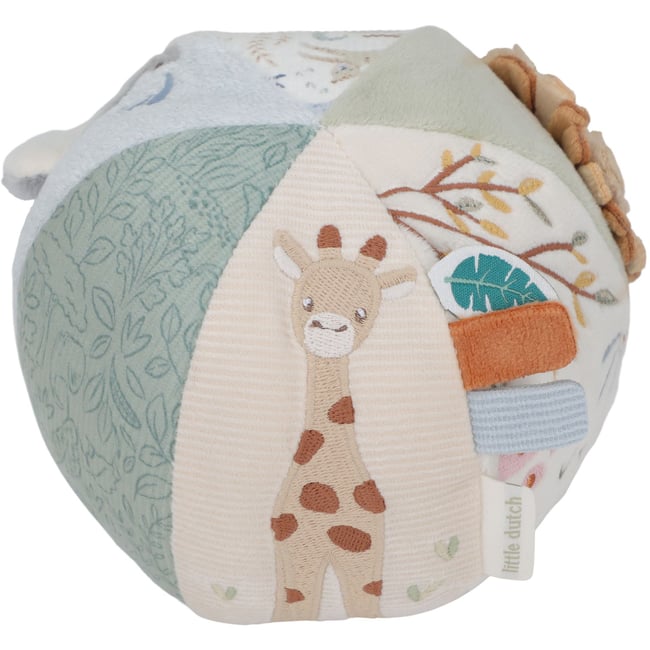 Balle d'activités multicolore <span itemprop=