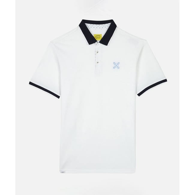Piqué short sleeve polo NACHEM v002227 <span itemprop=