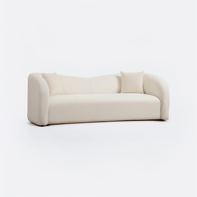Диван трехместный Asos / Асос кремовый SO'HOME