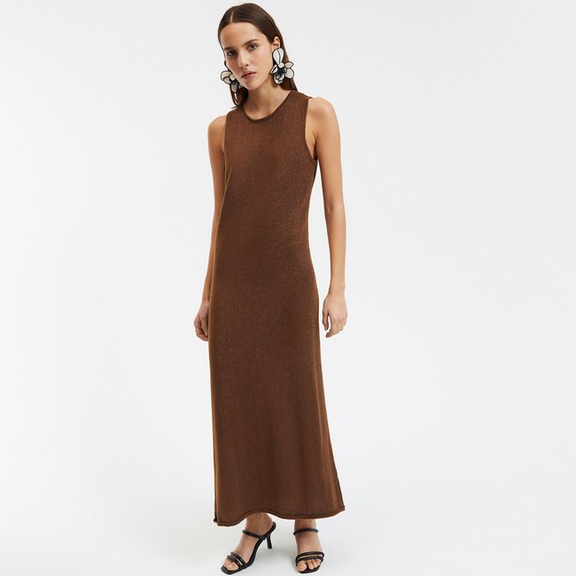 Langes, ärmelloses Kleid mit ausgestelltem Schnitt - LA REDOUTE COLLECTIONS