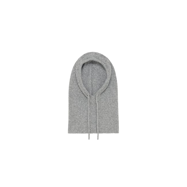Cagoule laine douce BACLAVA gris <span itemprop=