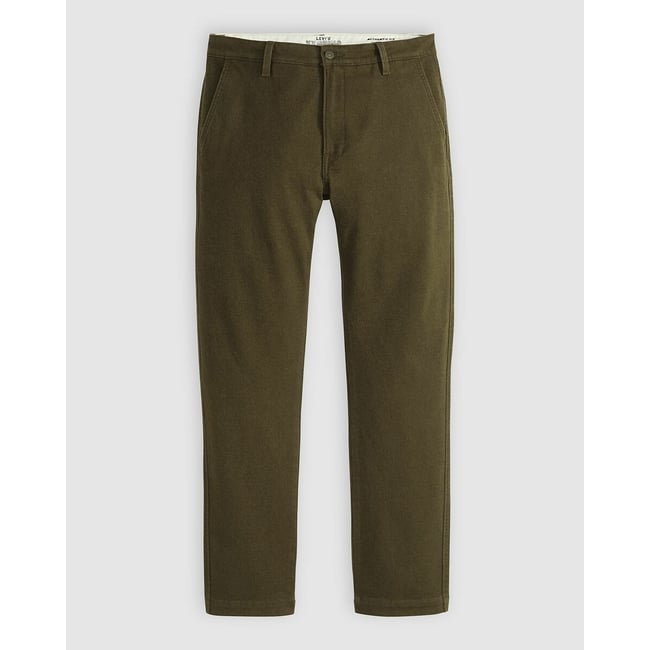 XX Chino STD II effet laine vert foncé <span itemprop=