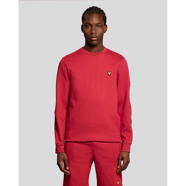 Sweat-shirt Sports léger rouge grenat <span itemprop=
