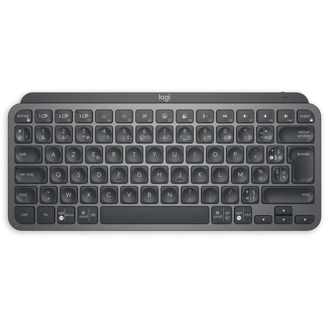 Clavier sans fil MX Keys mini graphite gris <span itemprop=