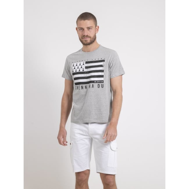 T-shirt Col Rond Pur Coton Nevenou - RITCHIE