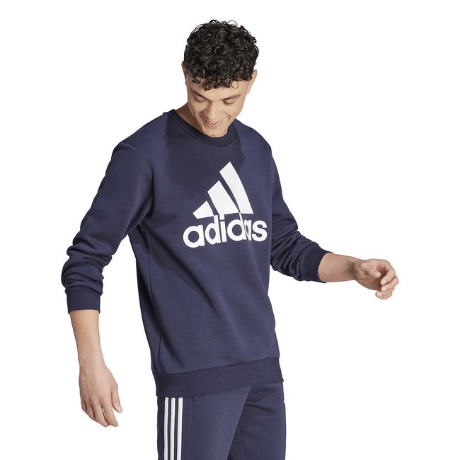 Felpa maxi logo essentials blu marino Adidas Sportswear La Redoute
