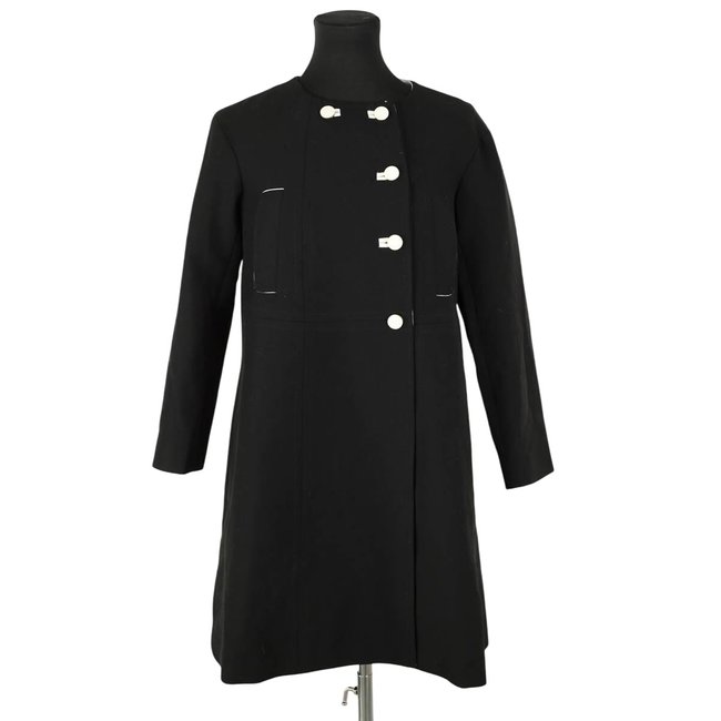 Manteau - Très Bon État noir <span itemprop=