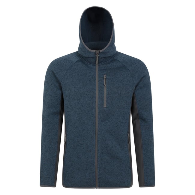 Sweat à capuche TRESTON bleu marine <span itemprop=