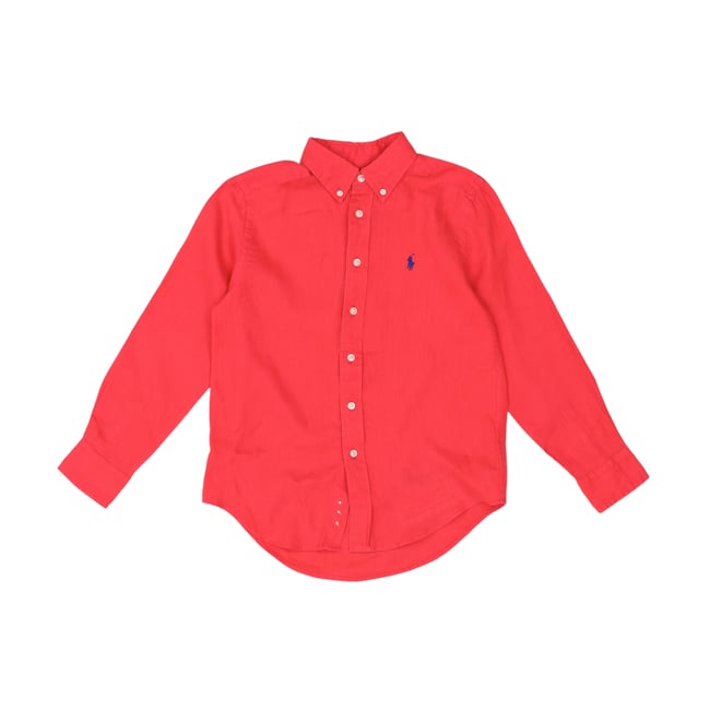 Chemise  - Très bon état rouge <span itemprop=