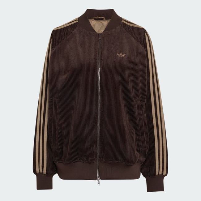 Veste De Survêtement Sst Oversize En Velours Côtelé Veste De Survêtement Sst Oversize En Velours Côtelé aurora coffee / khaki six <span itemprop=