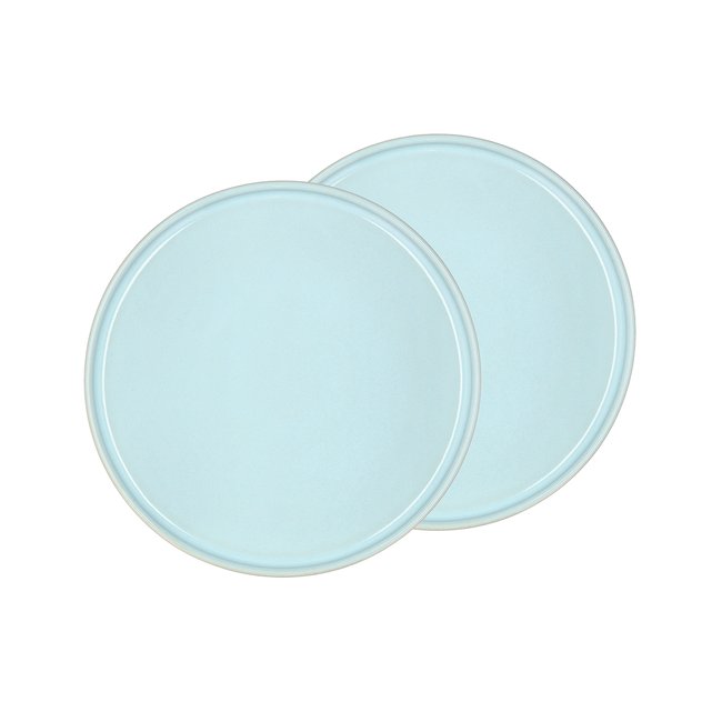 Assiette à gâteau ALLURE Couleur bleu clair <span itemprop=
