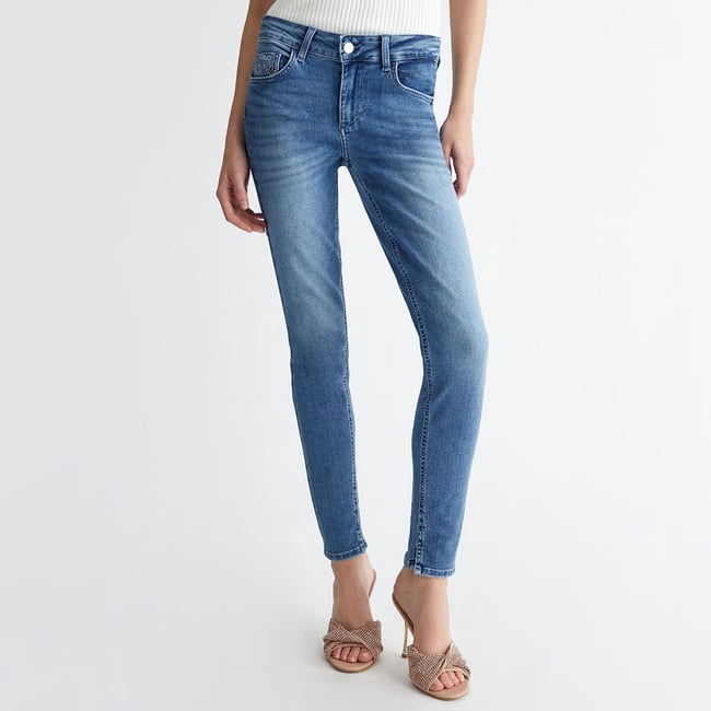Jean Skinny J Brand Bleu Foncé - Taille 29, Stretch Denim, Neuf Sans étiquettes