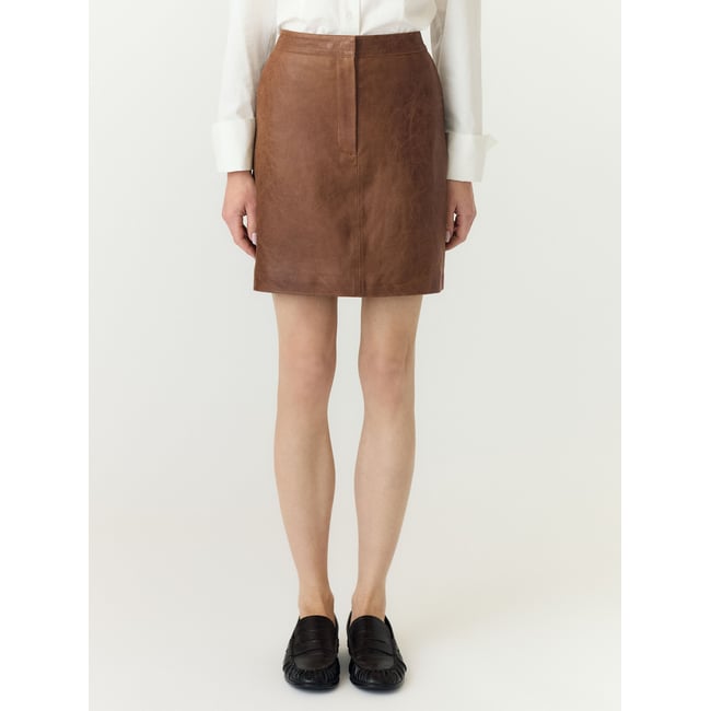 Mini-Jupe marron - cocoa brown1 <span itemprop=