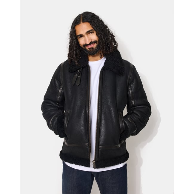 Blouson en cuir BOMBARDIER - CHEVIGNON