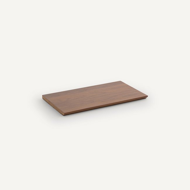 Legplank L60 x D35 cm notenhout, Archivita <span itemprop=