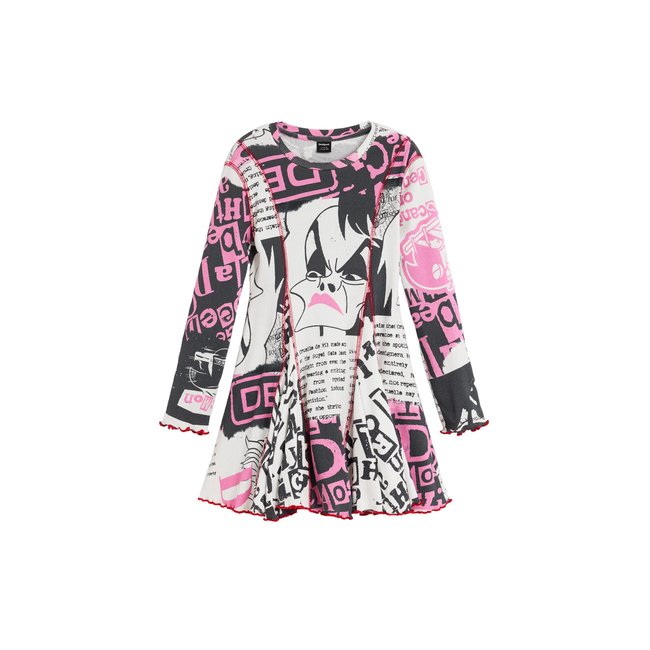 Robe Cruella Disney™ blanc <span itemprop=
