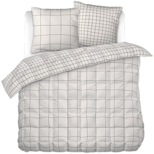 Couette imprimée Coton avec taie Cadri pampa <span itemprop=