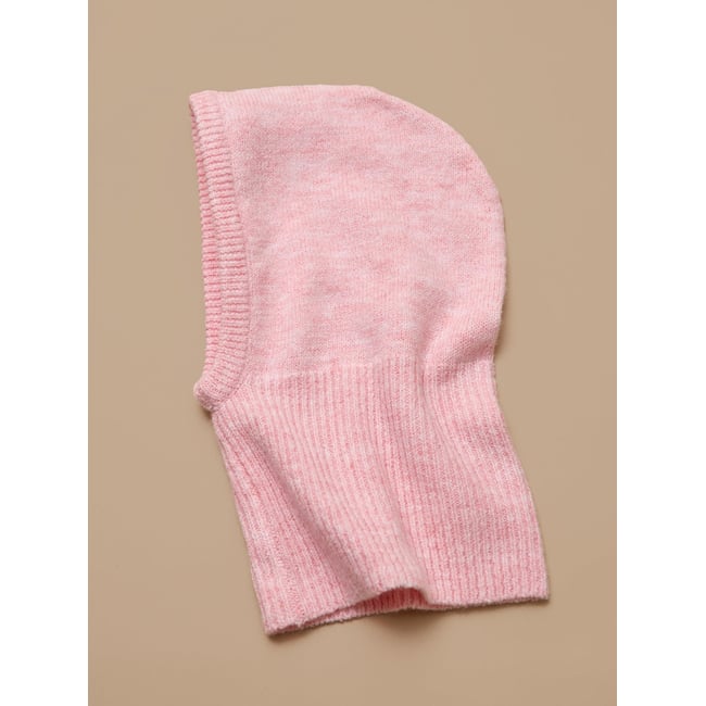 Cagoule chinée rose <span itemprop=