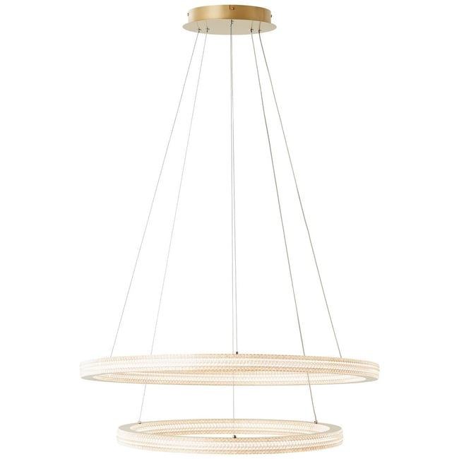 Suspension    CALVI Couleur doré mat <span itemprop=