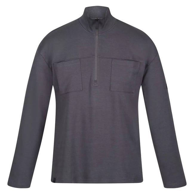 Haut polaire FERDO gris foncé <span itemprop=
