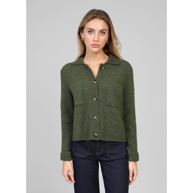 Gilet LEVALIE army <span itemprop=