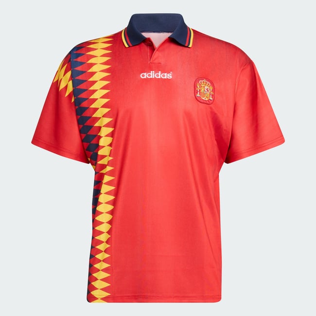 Maillot Domicile Espagne 1994 Maillot Domicile Espagne 1994 collegiate red <span itemprop=