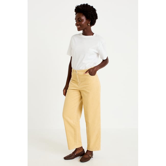 Pantalon large en velours - CACHE CACHE