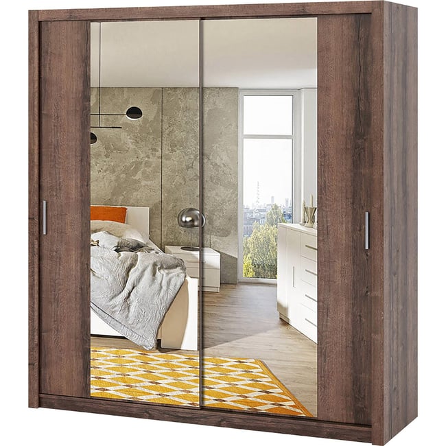 Armoire dressing avec miroir coulissant - RECOLLECTION