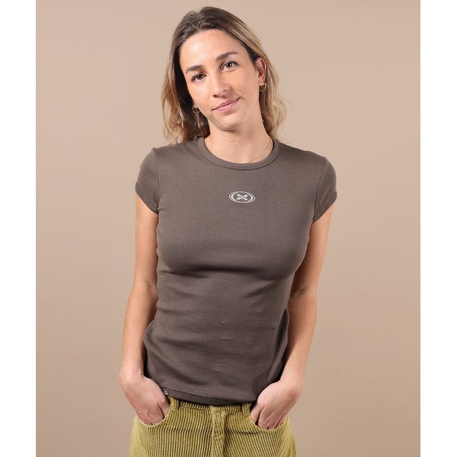 Tee-shirt manches courtes HARTLEY pebble <span itemprop=