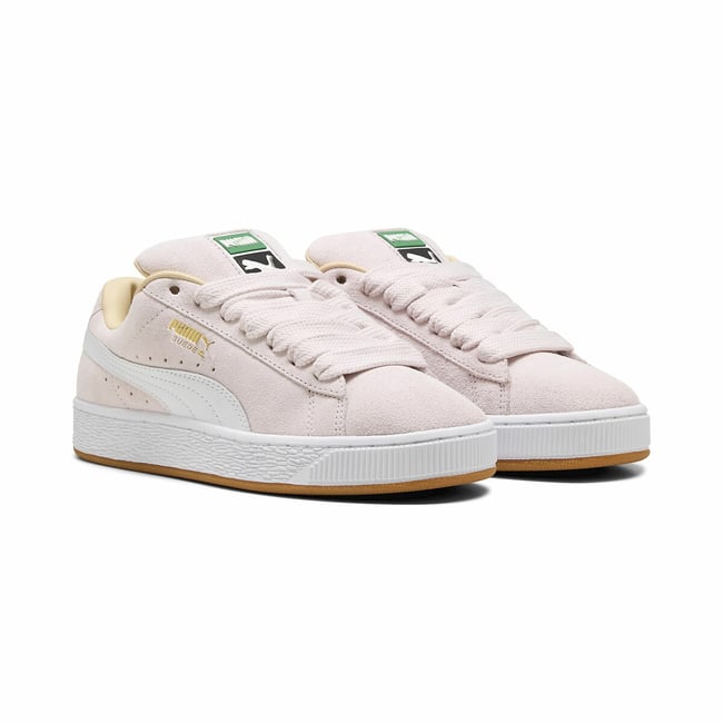 Suede XL Trainers, light pink/white, PUMA
