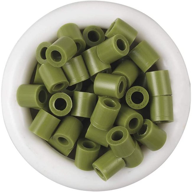 Sachet 1000 perles plastique vert <span itemprop=