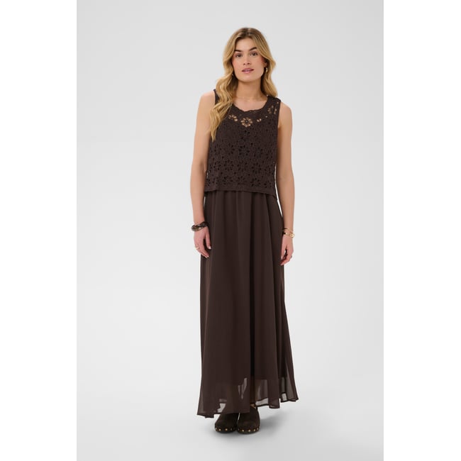 Robe marron java <span itemprop=