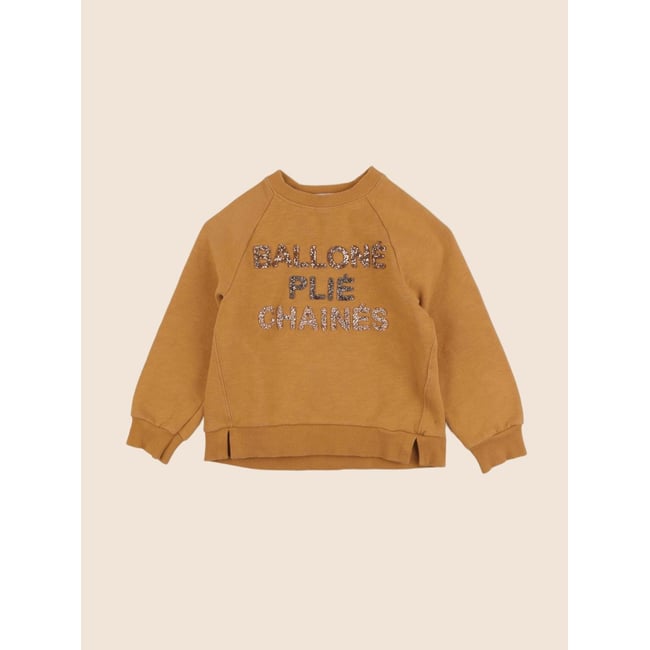 Sweat - Etat satisfaisant marron <span itemprop=