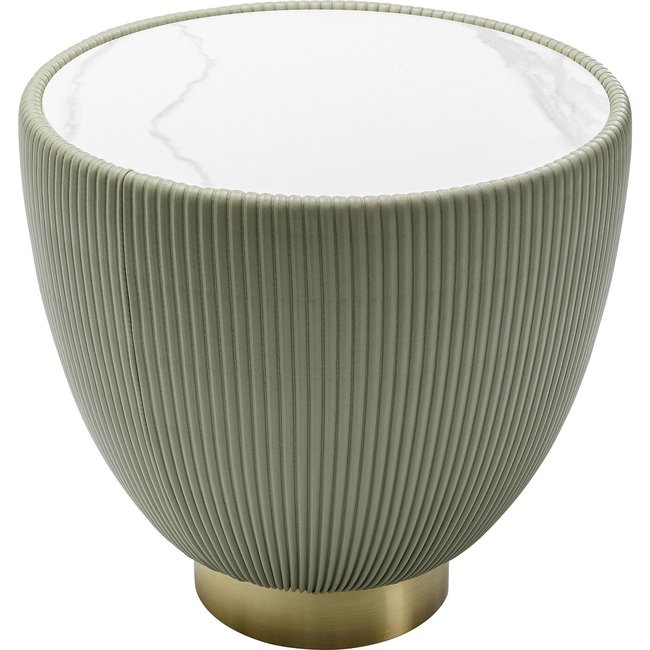 Table d'appoint Endless Vegas 47cm verte Couleur vert <span itemprop=