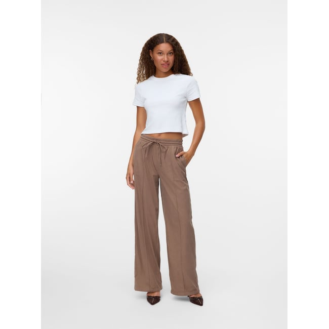 Pantalon À Jambe Large - VERO MODA