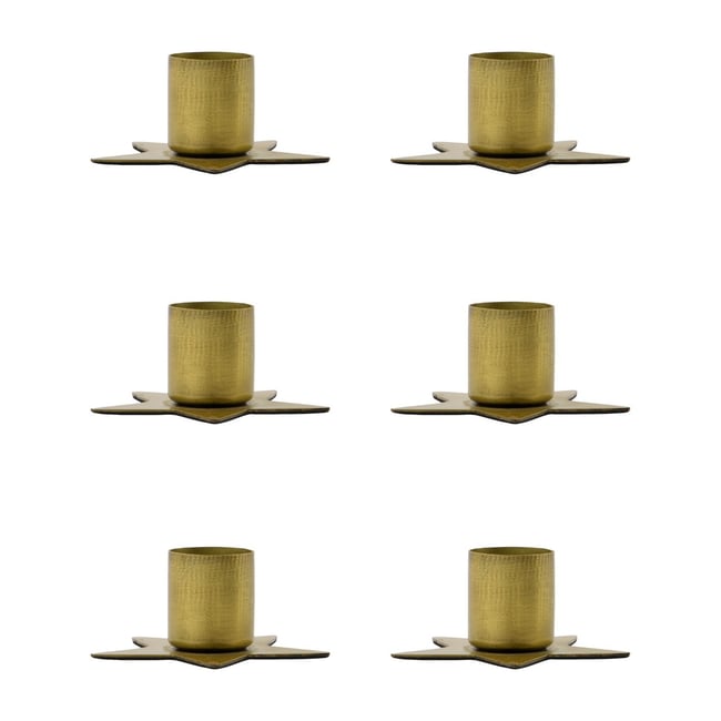 Bougeoir Stage lot de 6 Couleur v019843 <span itemprop=
